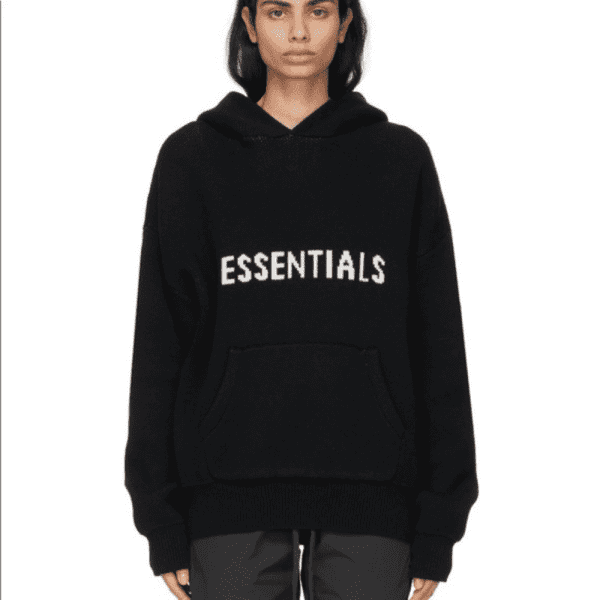 הסווטשרט - Fear Of God Essentials Knit Pullover Hoodie