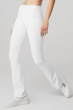 טייץ - Alo Yoga AIRBRUSH HIGH-WAIST 7/8 BOOTCUT LEGGING