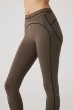 טייץ - Alo Yoga AIRBRUSH HIGH-WAIST HEART THROB LEGGING