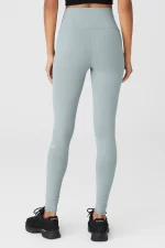 טייץ - Alo Yoga HIGH-WAIST AIRBRUSH LEGGING