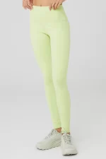 טייץ - Alo Yoga HIGH-WAIST AIRBRUSH LEGGING