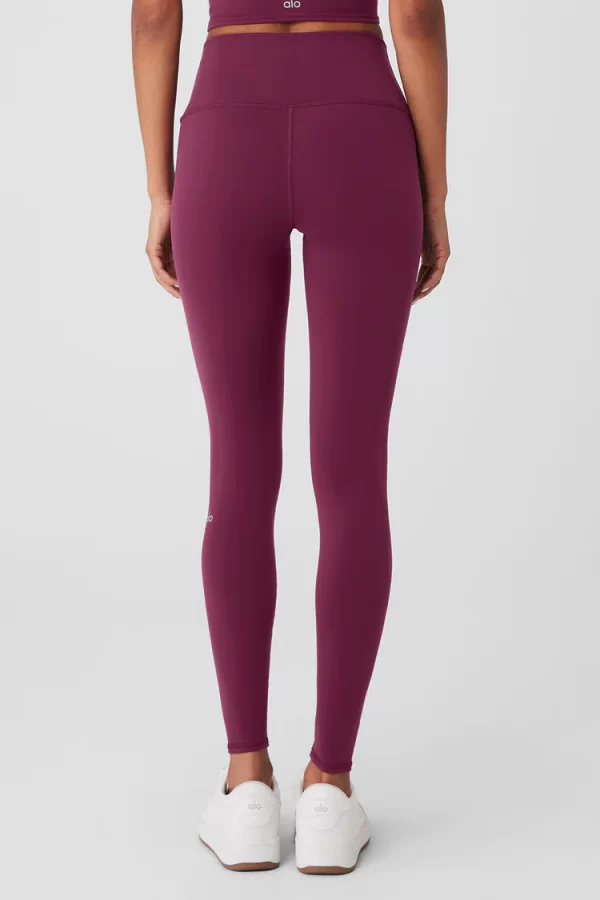 טייץ  - Alo Yoga HIGH-WAIST AIRBRUSH LEGGING