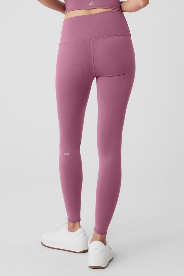 טייץ - Alo Yoga HIGH-WAIST AIRBRUSH LEGGING