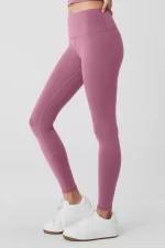 טייץ - Alo Yoga HIGH-WAIST AIRBRUSH LEGGING