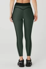 טייץ - Alo Yoga AIRLIFT HIGH-WAIST 7/8 LINE UP LEGGING