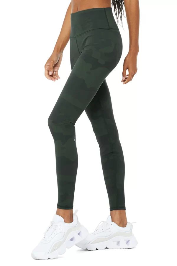 טייץ - Alo Yoga HIGH-WAIST CAMO VAPOR LEGGING