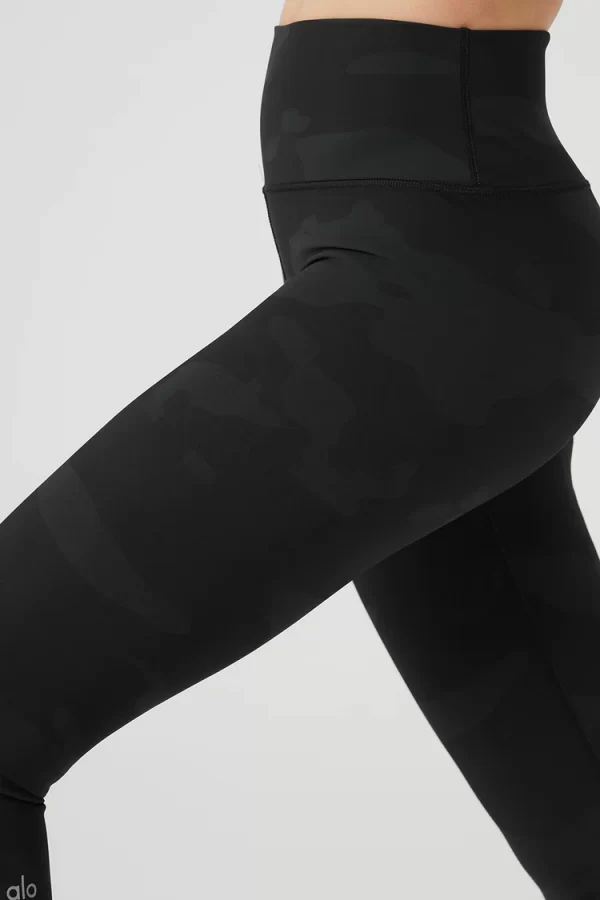 טייץ - Alo Yoga HIGH-WAIST CAMO VAPOR LEGGING