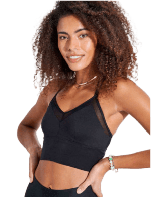 חזיית ספורט - Alo Yoga Sports bra designed by the Californian yoga clothing