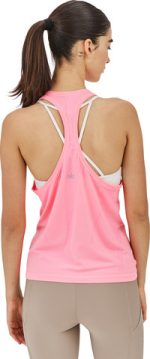 גופייה - Alo Yoga Tank top for women model SEAMLESS ESSENTIAL TANK pink color