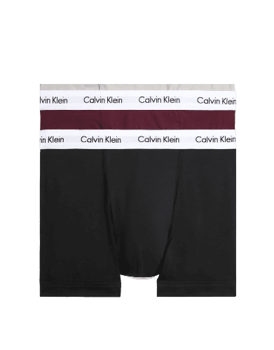 תַחתוֹנִים - Calvin Klein Pack Of 3 Trunk Boxer Briefs