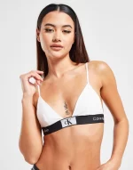 חֲזִיָה - Calvin Klein Logo Triangle Bra Ck96 | Women