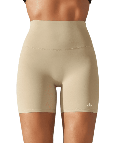 טייץ צמוד - Alo Yoga short colored tights are used for women