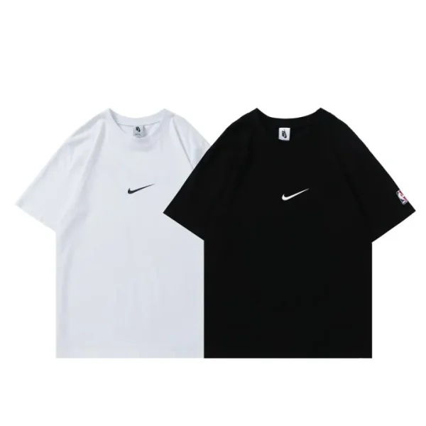 ביגוד Fear of God Co-Branded T-Shirt for Men and Women - Couple Casual Round Neck AIR Short Sleeve