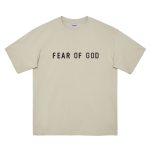 ביגוד Fear of God Season 8 Essentials Zone Glued Letter American High Street Trendy Summer Couple Short Sleeve Tee