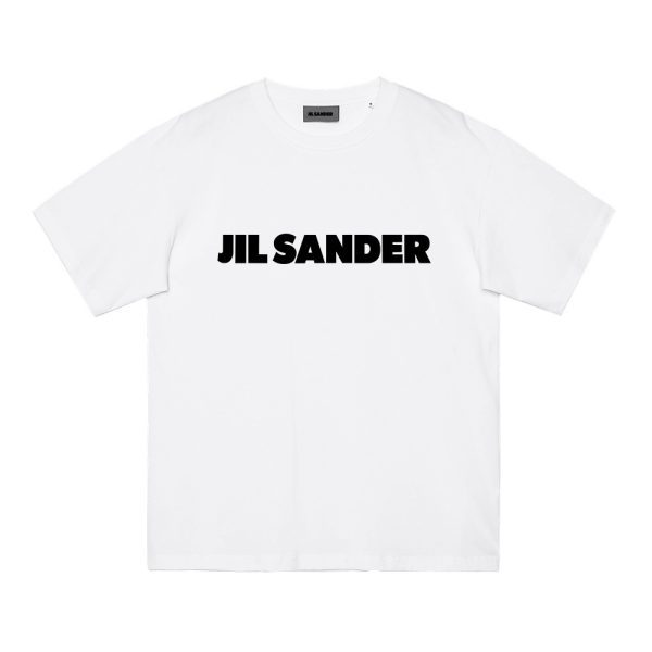 ביגוד JIL Minimalist Style High Street OS Version SANDER Letter Print Unisex Short Sleeve Fashion T-Shirt