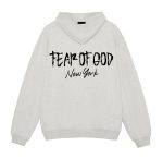 ביגוד Fear of God Double Line Essentials Zone Hoodie - Limited Edition