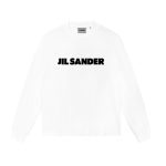 ביגוד JIL Minimalist Style High Street OS Version SANDER Letter Print Unisex Short Sleeve Fashion T-Shirt