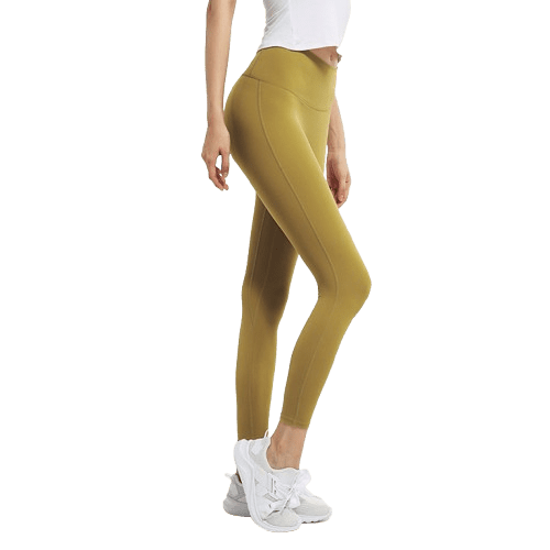 מִכְנָסַיִים Alo Yoga European and American High-Waisted Butt-Lifting Nude Yoga Pants for Women