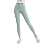 מִכְנָסַיִים Alo Yoga European and American High-Waisted Butt-Lifting Nude Yoga Pants for Women