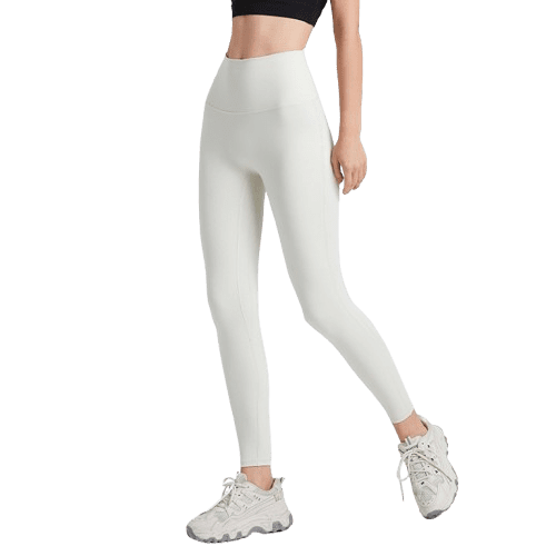 מִכְנָסַיִים Alo Yoga European and American High-Waisted Butt-Lifting Nude Yoga Pants for Women