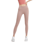 מִכְנָסַיִים Alo Yoga European and American High-Waisted Butt-Lifting Nude Yoga Pants for Women