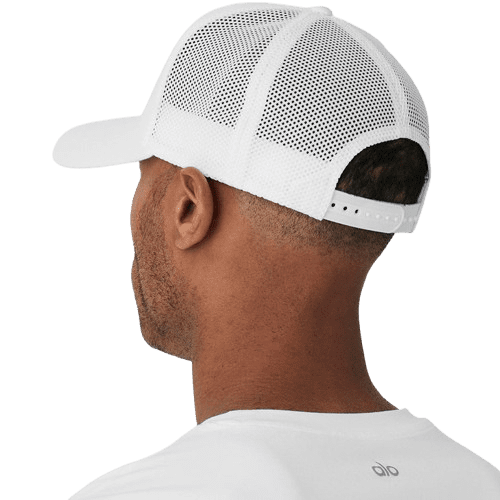 כּוֹבַע Alo Yoga Baseball Hat Embroidered Mesh Hardtop Hat