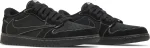 Travis Scott x Air Jordan 1 Low OG SP Black Phantom – נעלי סניקרס שחור