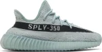Adidas Yeezy Boost 350 V2 Salt נעלי סניקרס ירוקות עם סוליית Boost