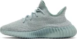 Adidas Yeezy Boost 350 V2 Salt נעלי סניקרס ירוקות עם סוליית Boost