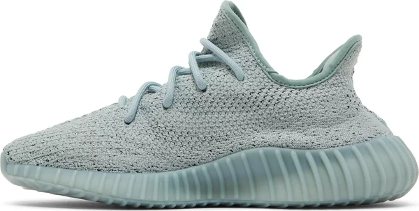 Adidas Yeezy Boost 350 V2 Salt נעלי סניקרס ירוקות עם סוליית Boost