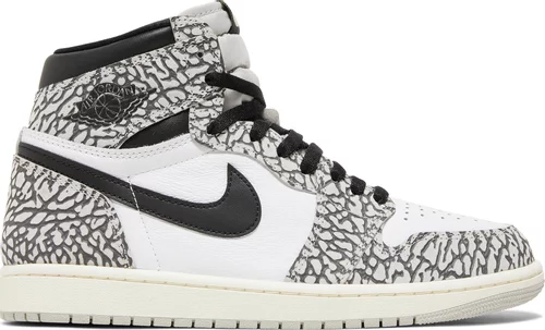 נעלי סניקרס Nike Air Jordan 1 Retro High OG לגברים – White Cement
