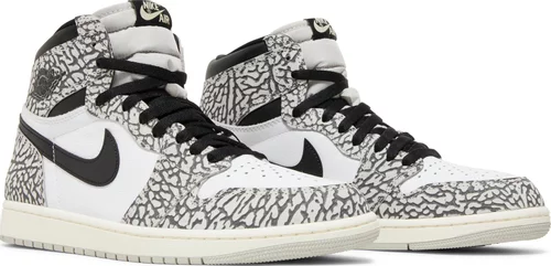 נעלי סניקרס Nike Air Jordan 1 Retro High OG לגברים – White Cement