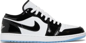 Air Jordan 1 Low SE Concord – נעלי סניקרס שחור ולבן