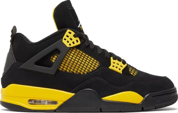 Nike Air Jordan 4 Retro 'Thunder' 2023 נעלי סניקרס לגברים