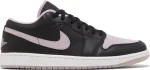 Air Jordan 1 Low SE Black Iced Lilac – נעלי סניקרס שחור וסגול