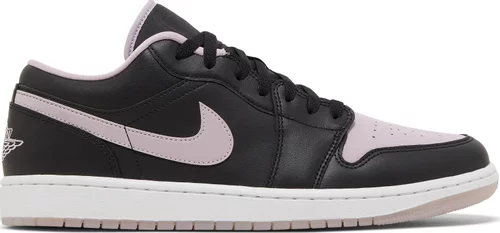 Air Jordan 1 Low SE Black Iced Lilac – נעלי סניקרס שחור וסגול