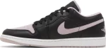 Air Jordan 1 Low SE Black Iced Lilac – נעלי סניקרס שחור וסגול