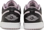 Air Jordan 1 Low SE Black Iced Lilac – נעלי סניקרס שחור וסגול