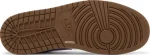 Air Jordan 1 Low Purple Mocha – נעלי סניקרס חום וסגול