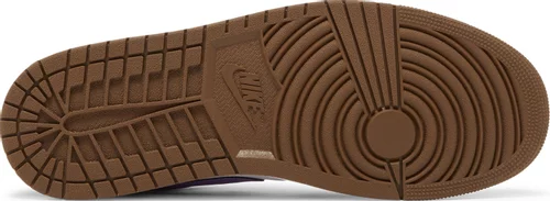 Air Jordan 1 Low Purple Mocha – נעלי סניקרס חום וסגול