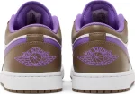 Air Jordan 1 Low Purple Mocha – נעלי סניקרס חום וסגול