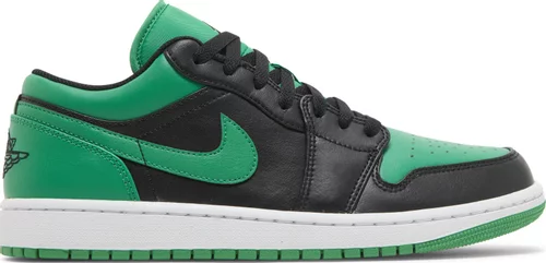Air Jordan 1 Low Black Lucky Green – נעלי סניקרס שחור וירוק