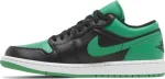 Air Jordan 1 Low Black Lucky Green – נעלי סניקרס שחור וירוק