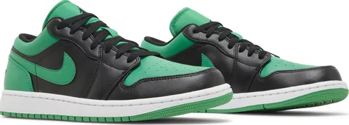 Air Jordan 1 Low Black Lucky Green – נעלי סניקרס שחור וירוק