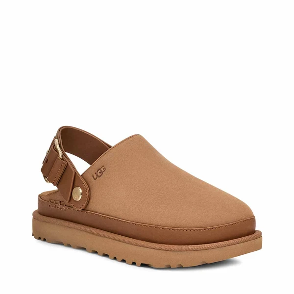 UGG Goldenstar Clog Villa – כפכפי פלטפורמה מזמש לנוחות יומיומית
