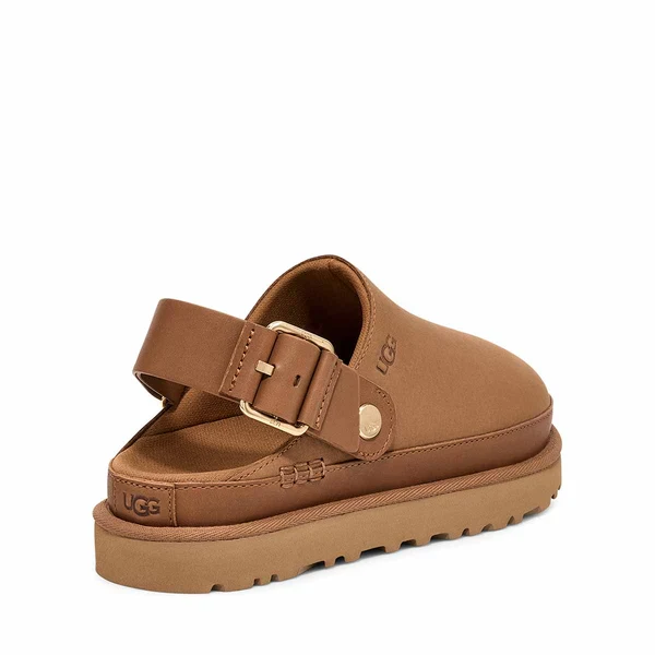 UGG Goldenstar Clog Villa – כפכפי פלטפורמה מזמש לנוחות יומיומית