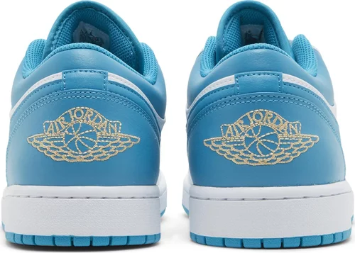 Air Jordan 1 Low Aquatone – נעלי סניקרס לבן ותכלת