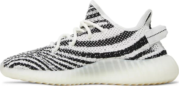 Adidas Yeezy Boost 350 V2 Zebra נעלי סניקרס לבנות עם סוליית Boost