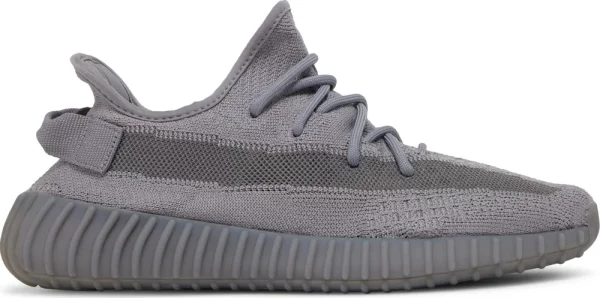 Adidas Yeezy Boost 350 V2 Steel Grey נעלי סניקרס אפורות עם סוליית Boost