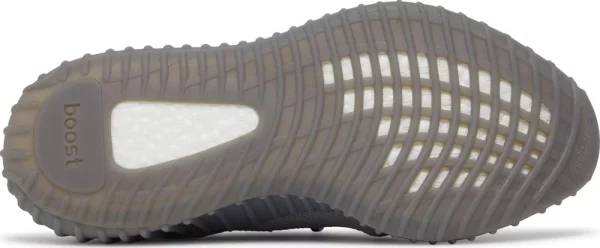 Adidas Yeezy Boost 350 V2 Steel Grey נעלי סניקרס אפורות עם סוליית Boost